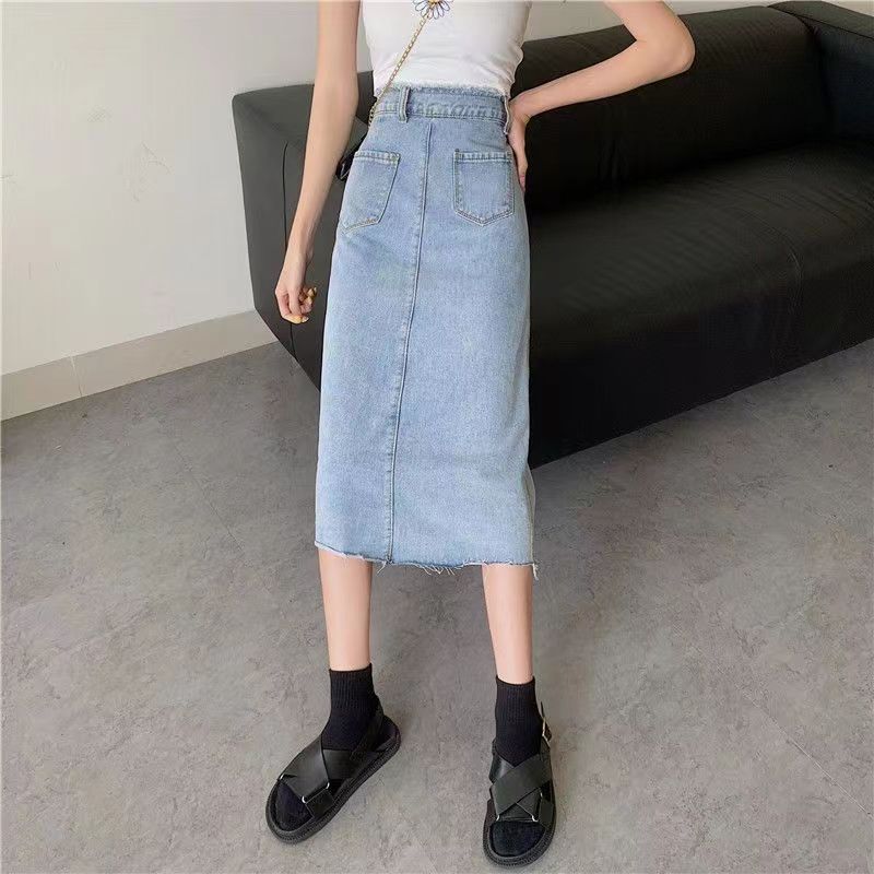 Unruly denim skirt