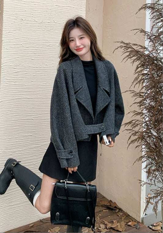 小香風短款外套