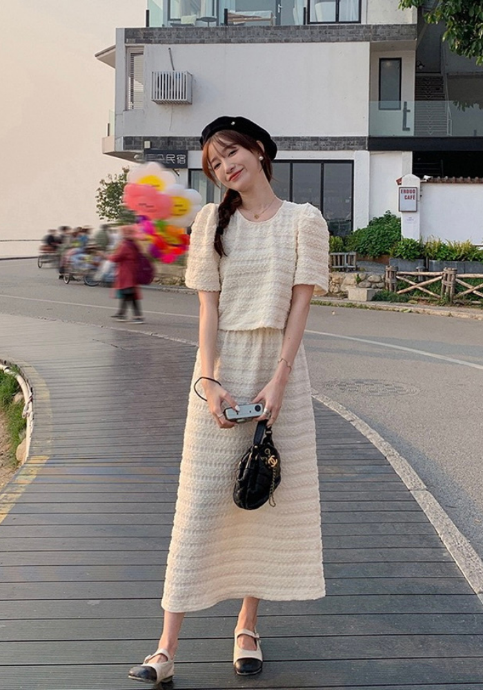 肌理感小香風套裝