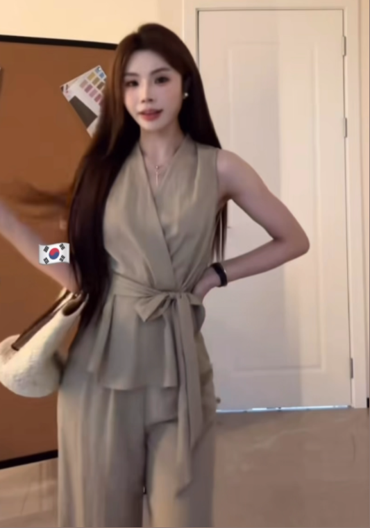 高級V領套裝