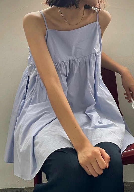 無袖背心連身裙