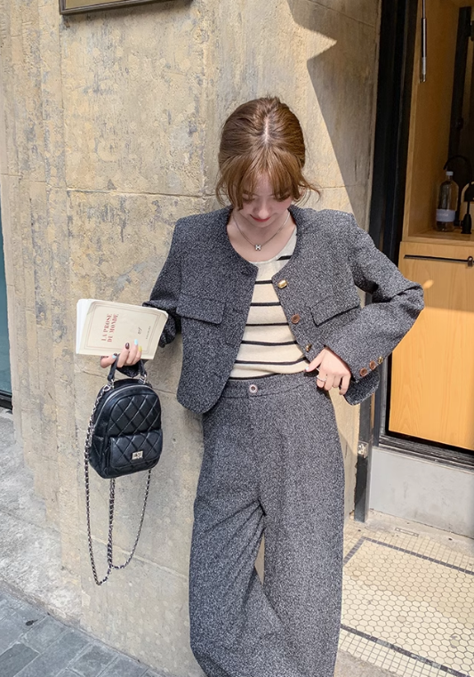Xiaoxiangfeng premium gray suit