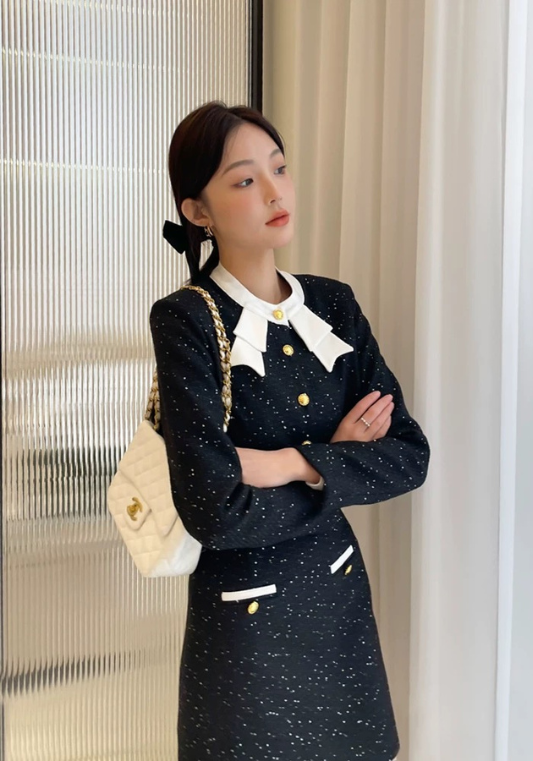 Xiaoxiangfeng premium black fine glitter set