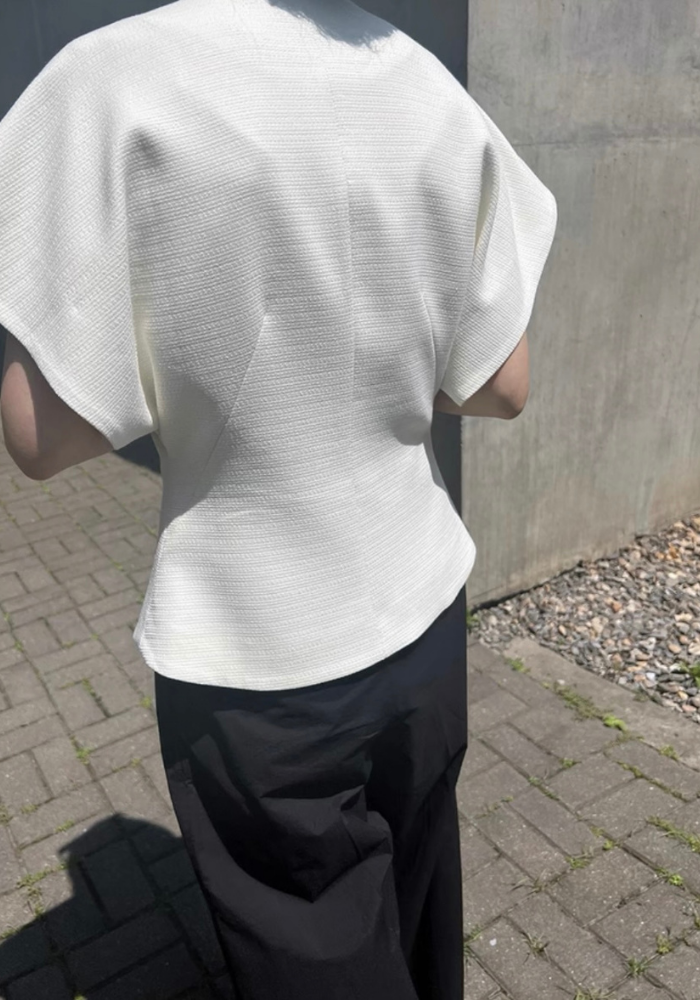 一粒扣唔對稱馬甲西裝背心