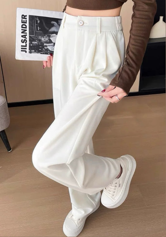 直筒西裝褲