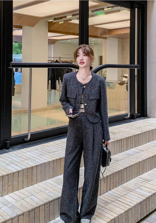 Xiaoxiangfeng premium gray suit