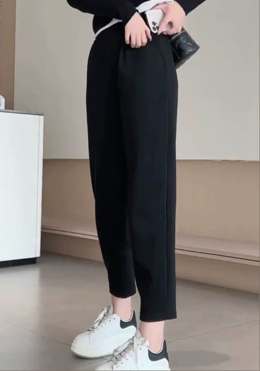 黑色哈倫褲