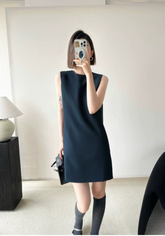 高級圓領西裙