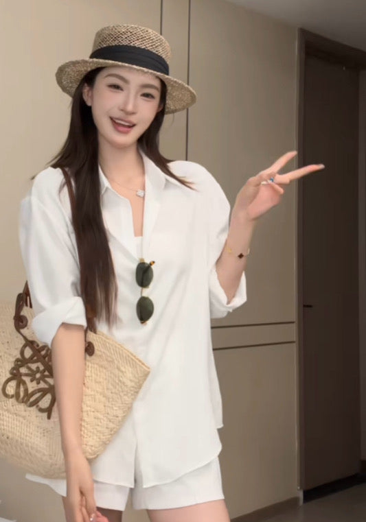 白襯衫套裝