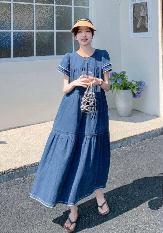 牛仔連衣裙