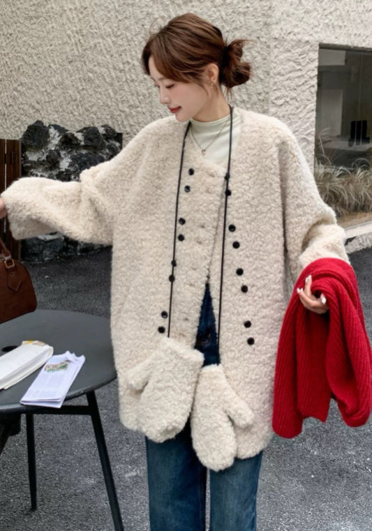 中長款羊毛外套