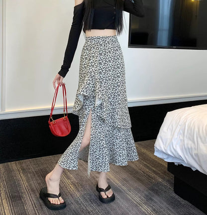 Unruly floral skirt