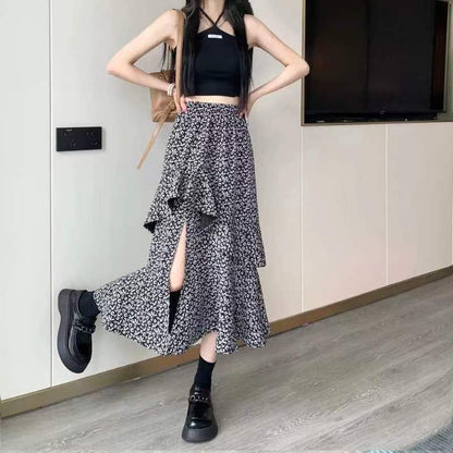 Unruly floral skirt