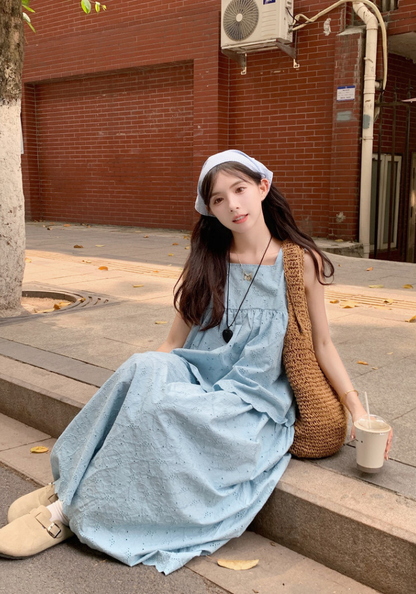 Embroidered Camisole + Skirt Set
