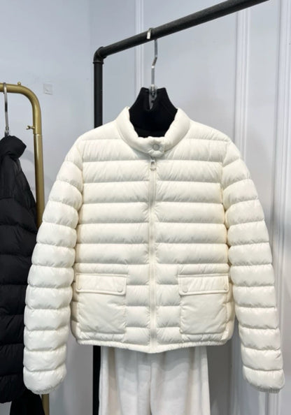 簡約薄羽絨服