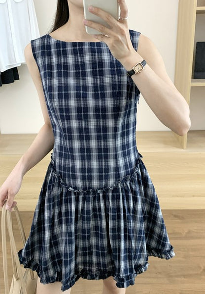 韓系藍個仔裙