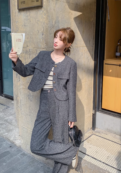 Xiaoxiangfeng premium gray suit