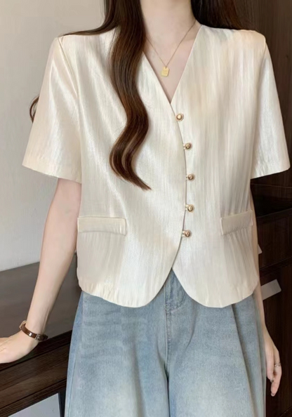 V領西裝外套