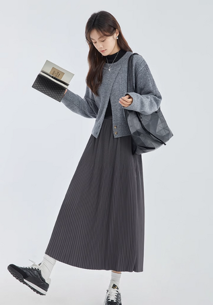 slit pullover sweater