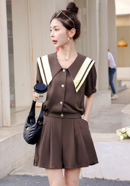 [Xiaoxiangfeng large lapel suit]