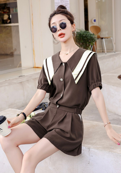 [Xiaoxiangfeng large lapel suit]