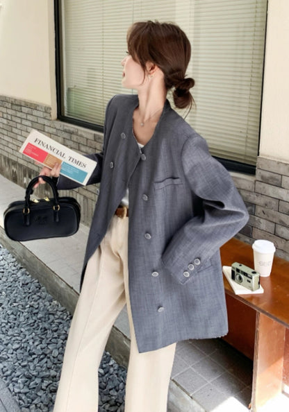 高級灰外套