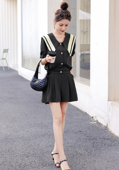 [Xiaoxiangfeng large lapel suit]