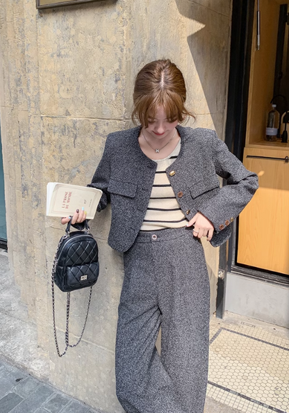 Xiaoxiangfeng premium gray suit