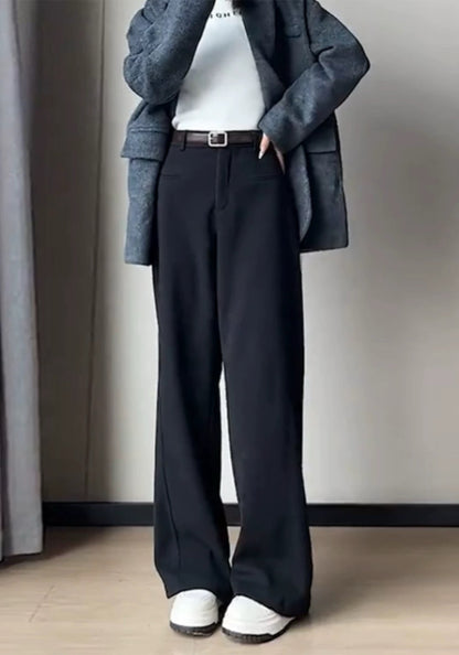 直筒西裝褲