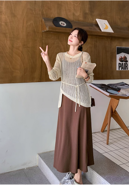 blouse suit