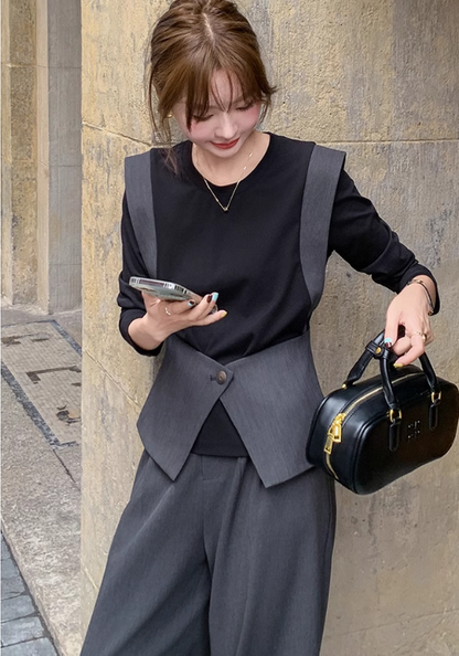 fake two piece suit
