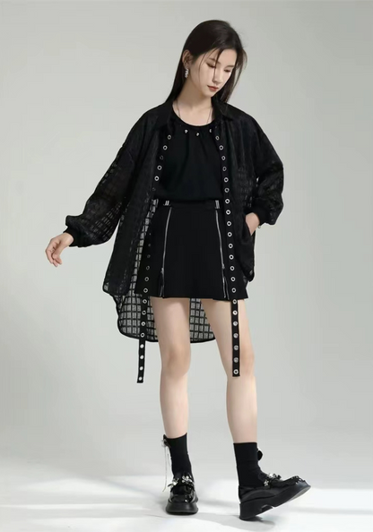 Unruly mesh sun protection shirt
