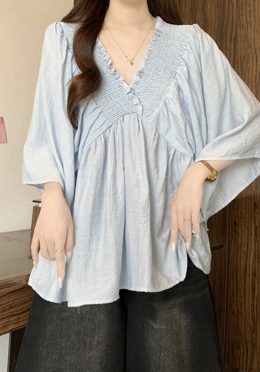 韓系V領衫