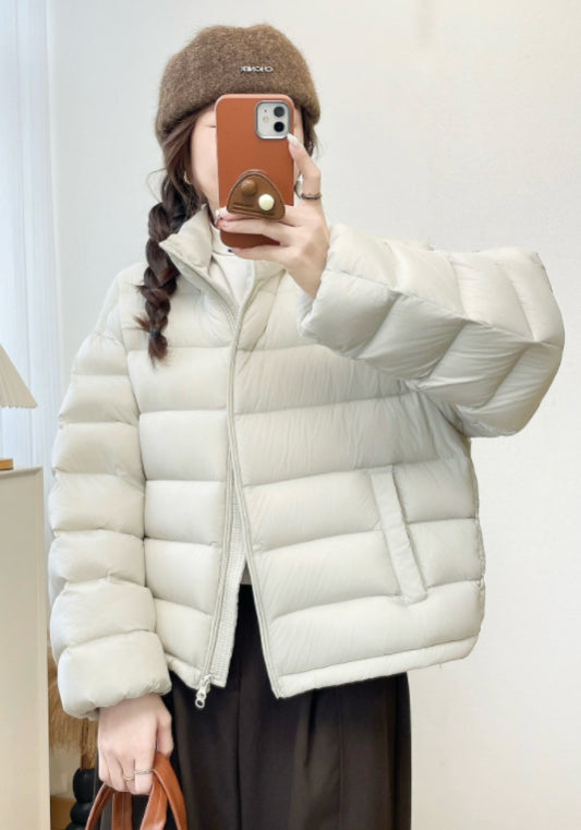 簡約排骨羽絨服