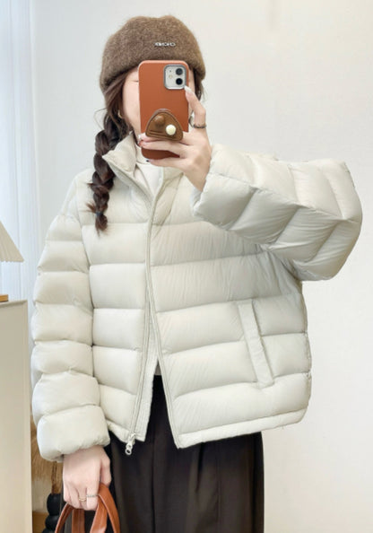 簡約排骨羽絨服
