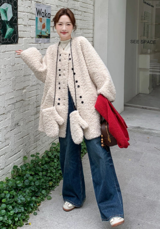 中長款羊毛外套