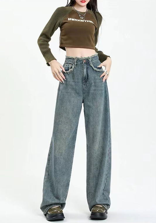 vintage straight jeans