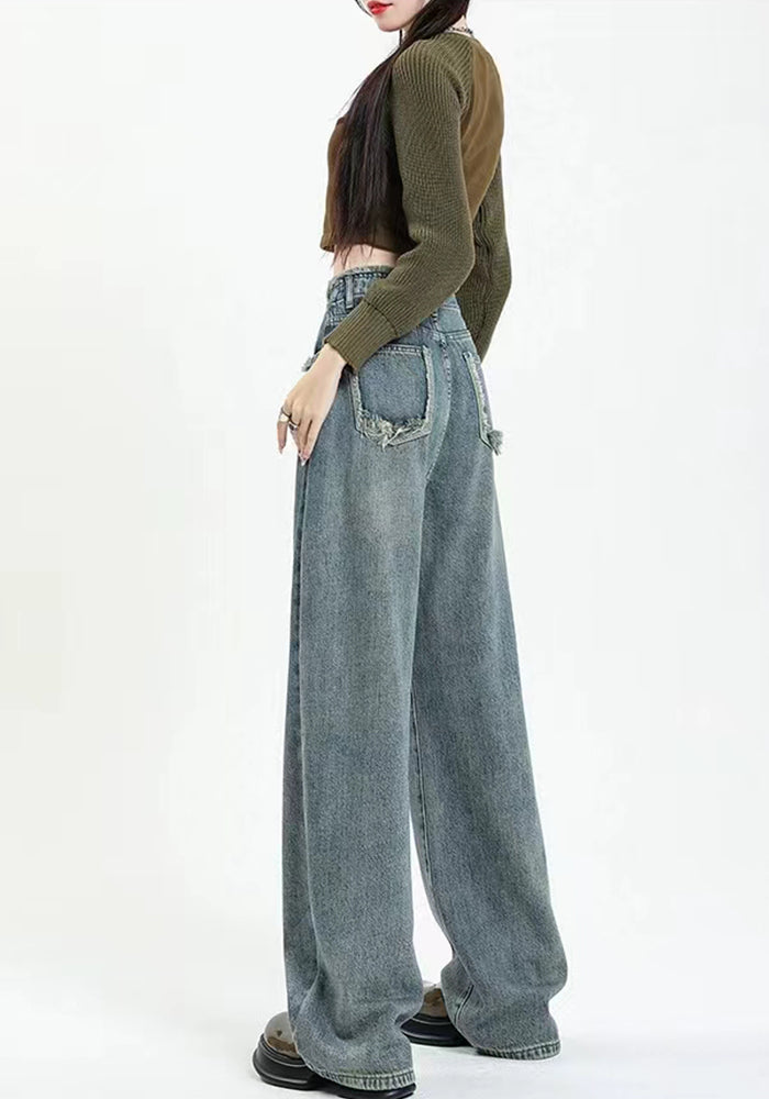 vintage straight jeans