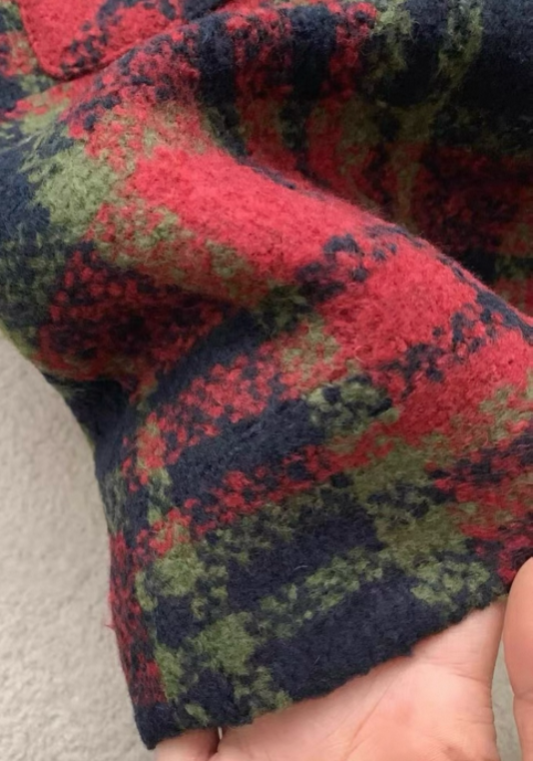 紅格裙兩件套