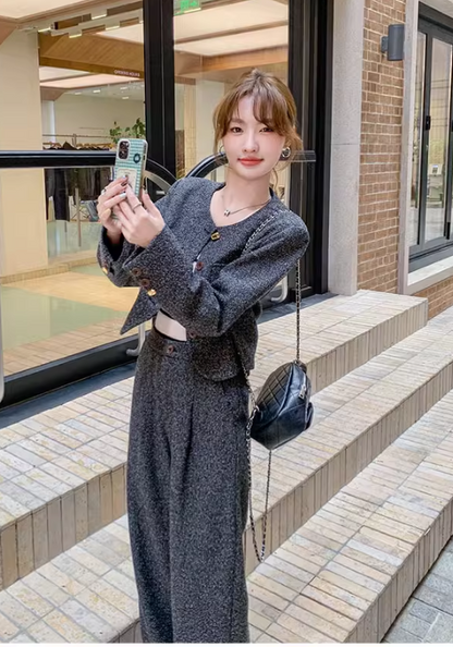 Xiaoxiangfeng premium gray suit
