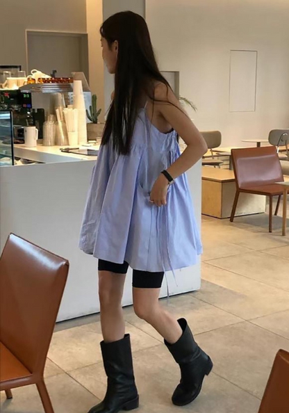 無袖背心連身裙