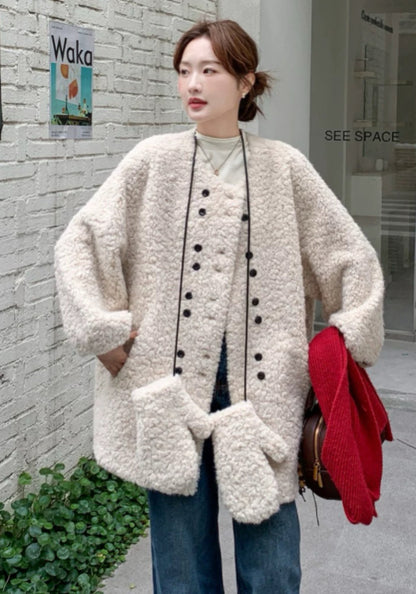 中長款羊毛外套