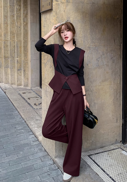 fake two piece suit