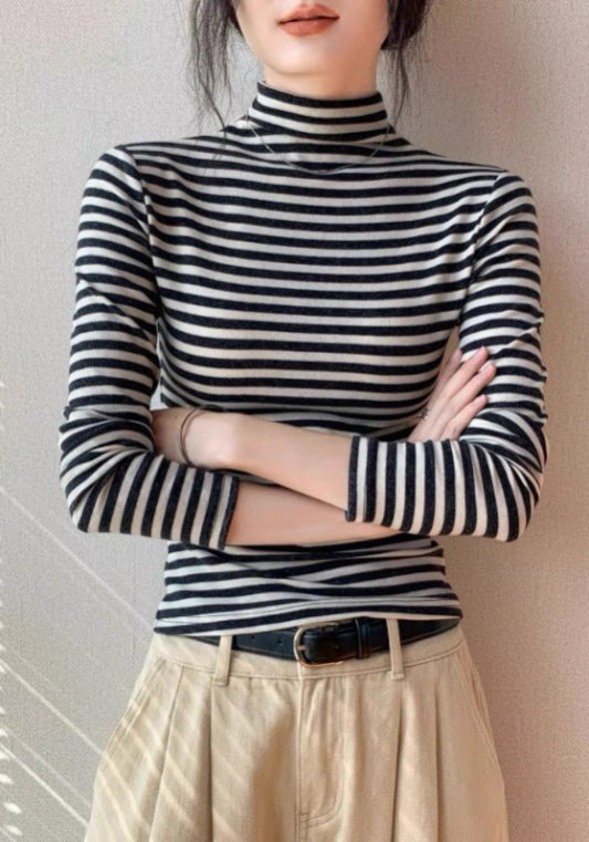 條紋針織衫