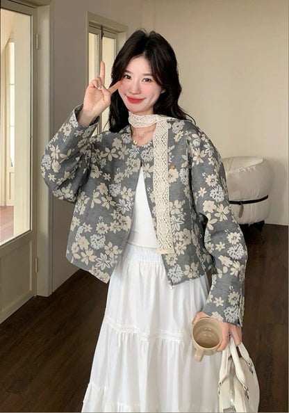 小花外套