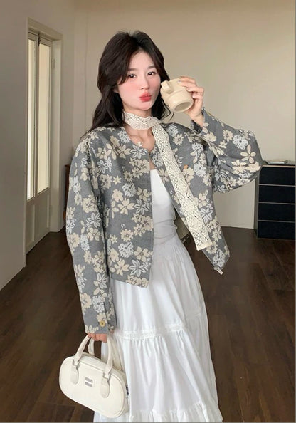 小花外套