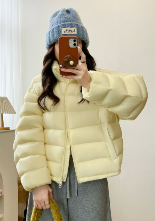 簡約排骨羽絨服