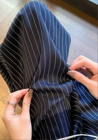 藍色條紋運動褲