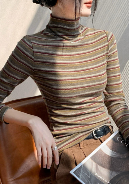 條紋針織衫