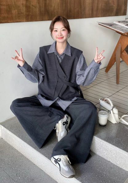 高級灰三件套